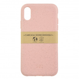 Funda Biodegradable Rosa para iPhone XS Max- La Casa de las Carcasas