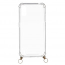 Transparent Cord Silicone Case for Samsung Galaxy A01