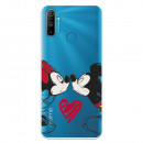 Funda para Realme 6i Oficial de Disney Mickey y Minnie Beso - Clásicos Disney