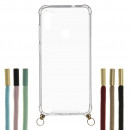 Transparent Cord Silicone Case for Samsung Galaxy A11