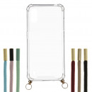 Transparent Cord Silicone Case for Samsung Galaxy A01