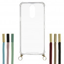 Transparent Cord Silicone Case for LG K40