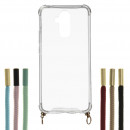 Transparent Cord Silicone Case for Huawei Mate 20 Lite