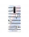 Funda para Realme X2 Pro Oficial de Peanuts Snoopy rayas - Snoopy