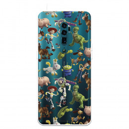 Funda para Oppo Reno 10x Zoom Oficial de Disney Muñecos Toy Story Siluetas - Toy Story