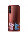 Funda para Realme X50 Pro Oficial de Disney Angel & Stitch Beso - Lilo & Stitch