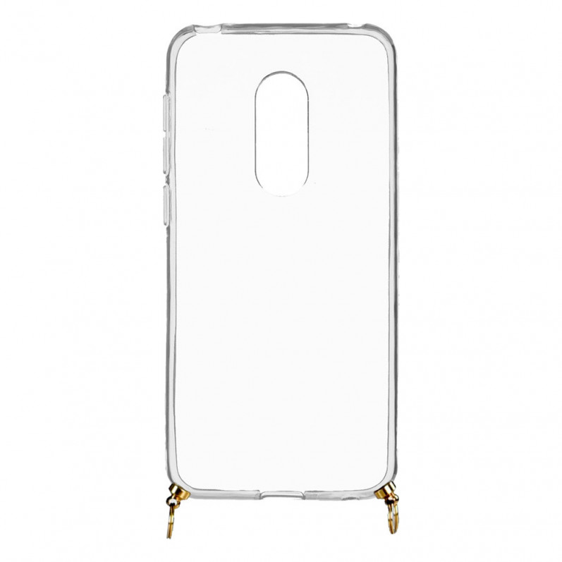 Funda Silicona Colgante Transparente para Alcatel 1S 2019- La Casa de las Carcasas