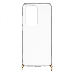 Funda Silicona Colgante Transparente para Huawei P40 Pro Plus- La Casa de las Carcasas