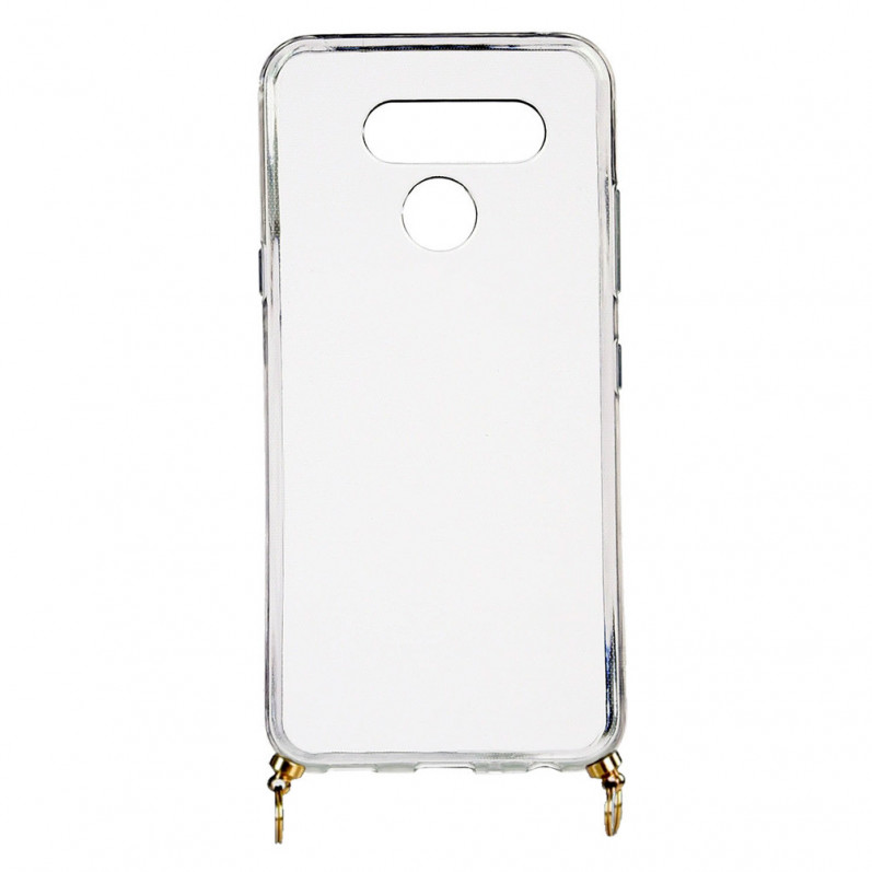 Funda Silicona Colgante Transparente para LG K50- La Casa de las Carcasas