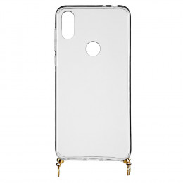 Funda Silicona Colgante Transparente para Motorola Moto One- La Casa de las Carcasas