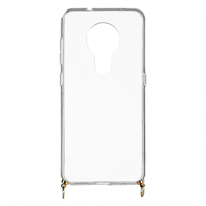 Funda Silicona Colgante Transparente para Nokia 72- La Casa de las Carcasas