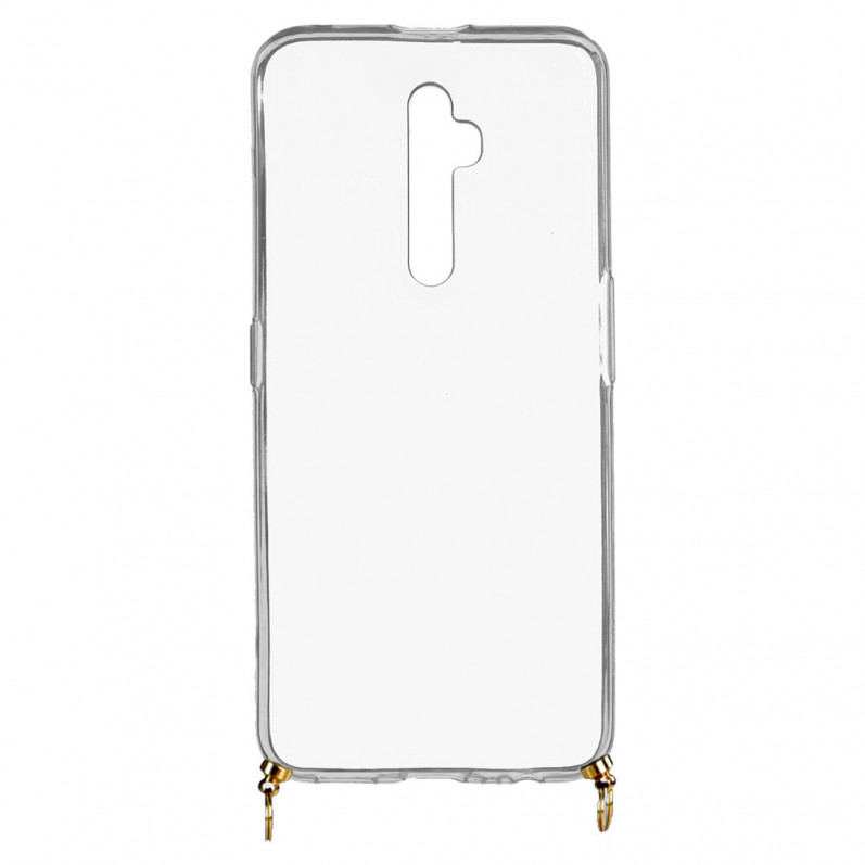 Funda Silicona Colgante Transparente para Oppo Reno 2Z- La Casa de las Carcasas