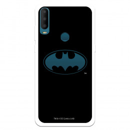 Funda para Alcatel 1B 2020 Oficial de DC Comics Batman Logo Transparente - DC Comics