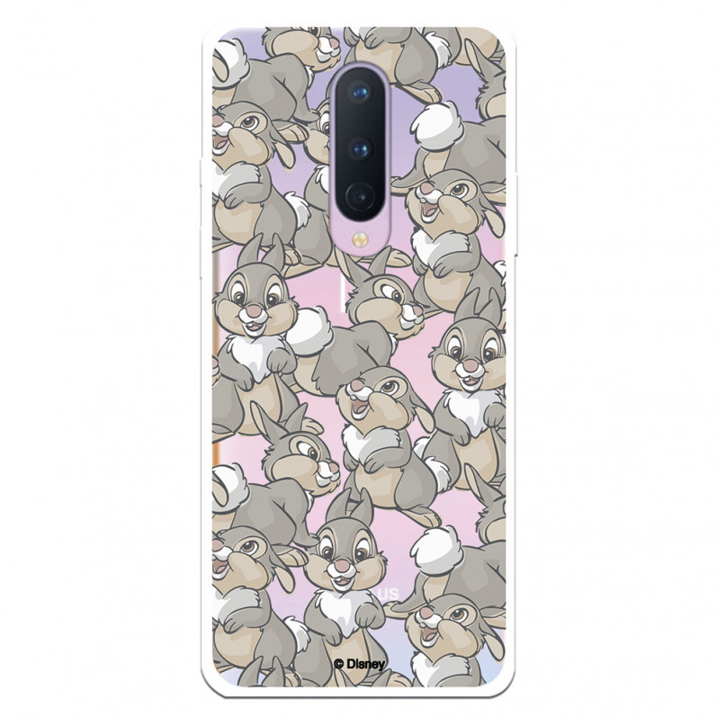 Funda para OnePlus 8 Oficial de Disney Tambor Patrones - Bambi