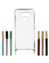 Transparent Cord Silicone Case for LG K50