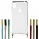 Transparent Cord Silicone Case for Motorola Moto One