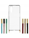 Transparent Cord Silicone Case for Oppo Find X2