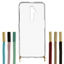 Transparent Cord Silicone Case for Oppo Reno 2Z