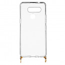 Funda Silicona Colgante Transparente para LG K50s