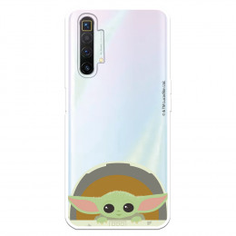 Funda para Realme X2 Oficial de Star Wars Baby Yoda Sonrisas - The Mandalorian