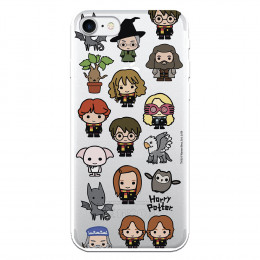 Funda para iPhone 8 Oficial de Harry Potter Personajes Iconos - Harry Potter