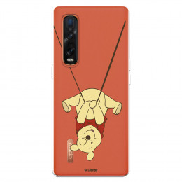 Funda para Oppo Find X2 Pro Oficial de Disney Winnie  Columpio - Winnie The Pooh