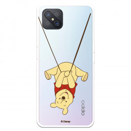 Funda para Oppo Reno 4Z Oficial de Disney Winnie  Columpio - Winnie The Pooh