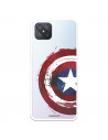 Funda para Oppo Reno 4Z Oficial de Marvel Capitán América Escudo Transparente - Marvel