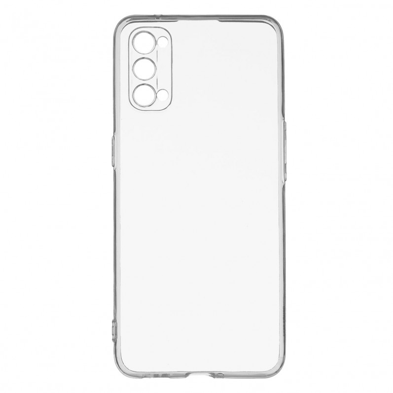 Funda Silicona Transparente para Oppo Reno 4- La Casa de las Carcasas