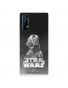 Funda para Realme 7 Oficial de Star Wars Darth Vader Fondo negro - Star Wars