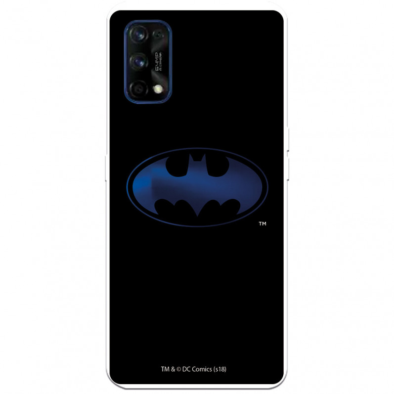 Funda para Realme 7 Pro Oficial de DC Comics Batman Logo Transparente - DC Comics