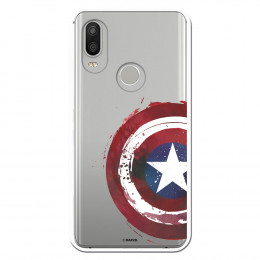 Carcasa Oficial Escudo Capitan America para Bq Aquaris X2- La Casa de las Carcasas