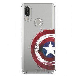 Carcasa Oficial Escudo Capitan America para Bq Aquaris X2 Pro- La Casa de las Carcasas