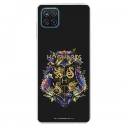 Funda para Samsung Galaxy A12 Oficial de Harry Potter Hogwarts Floral - Harry Potter