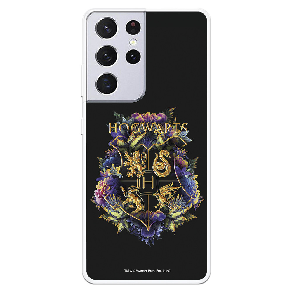 Official Harry Potter Hogwarts Floral Samsung Galaxy S21 Ultra Case ...