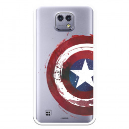 Carcasa Oficial Escudo Capitan America para LG X Cam- La Casa de las Carcasas