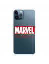 Funda para iPhone 12 Pro Oficial de Marvel Marvel Logo Red - Marvel