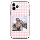 Personalized Mother's Day Case - Pink Gingham Squares