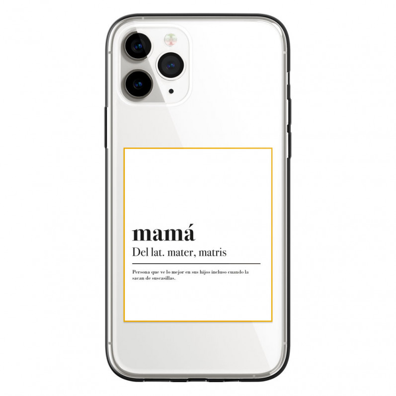 Personalized Mother's Day Case - Mom's Definition Gold Edge