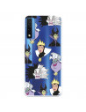 Funda para TCL 20 5G Oficial de Disney Villanas Patrón - Villanas Disney