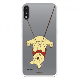 Funda para LG K22 Oficial de Disney Winnie  Columpio - Winnie The Pooh