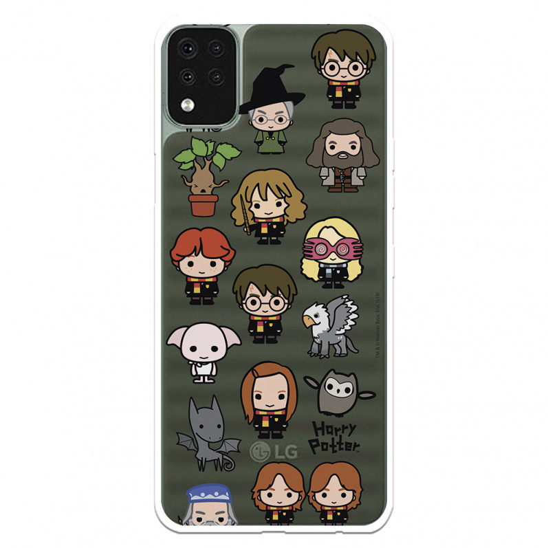 Funda para LG K42 Oficial de Harry Potter Personajes Iconos - Harry Potter