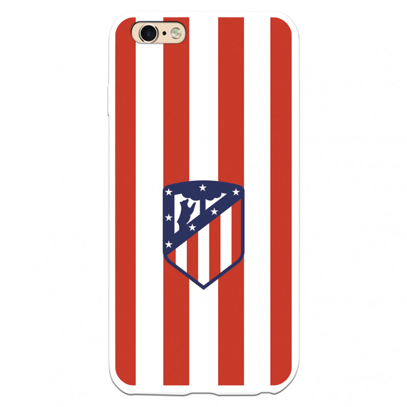 Atlético de Madrid Red and White Crest iPhone 6S Plus Case - Official Atlético de Madrid License