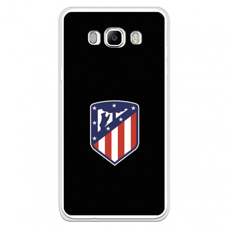 Atlético de Madrid Crest Black Background Samsung Galaxy J7 2016 Case - Official Atlético de Madrid License