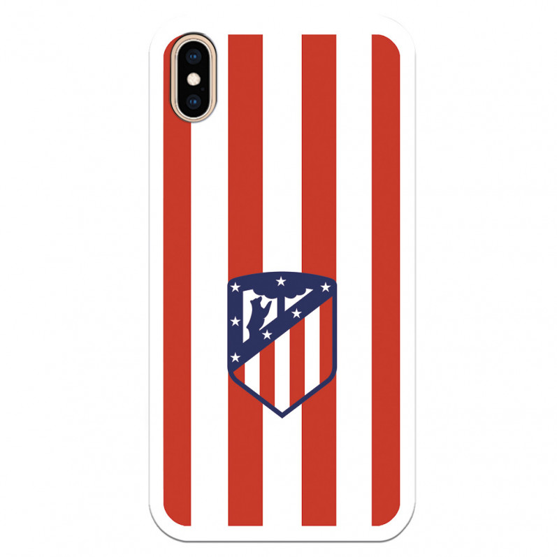 Atlético de Madrid Red and White Crest iPhone XS Max Case - Official Atlético de Madrid License