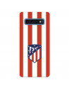 Atlético de Madrid Red and White Crest Samsung Galaxy S10 Case - Official Atlético de Madrid License