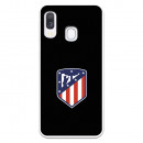 Atlético de Madrid Crest Black Background Samsung Galaxy A40 Case - Official Atlético de Madrid License