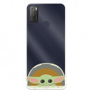 Funda para Alcatel 1S 2021 Oficial de Star Wars Baby Yoda Sonrisas - The Mandalorian