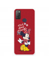 Funda para Alcatel 1S 2021 Oficial de Disney Minnie Mad About - Clásicos Disney