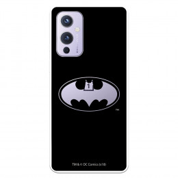 Funda para OnePlus 9 Oficial de DC Comics Batman Logo Transparente - DC Comics